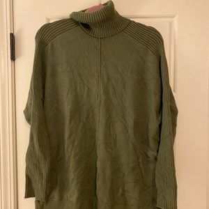 Green Cowl Neck sweater
